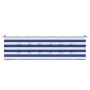 Cojín de banco de jardín Striped Azul y 180 x 50 x 4 cm