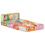 Modular patchwork fabric pouf by vidaXL, Cushions for chairs and sofas - Ref: Foro24-287702, Price: 140,51 €, Discount: %