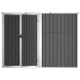 Gartengeräteschuppen aus verzinktem Stahl, 225 x 89 x 161 cm von vidaXL, Schuppen - Ref: Foro24-316215, Preis: 205,51 €, Raba...