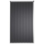 Gartengeräteschuppen aus verzinktem Stahl, 225 x 89 x 161 cm von vidaXL, Schuppen - Ref: Foro24-316215, Preis: 205,51 €, Raba...