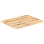 Superficie de mesa madera maciza de mango 25-27 mm 90x70 cm