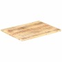 Superficie de mesa madera maciza de mango 25-27 mm 90x70 cm