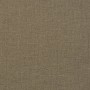 Cojines silla respaldo alto 4 uds tela taupe melange 120x50x4cm