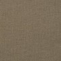 Cojines silla respaldo alto 6 uds tela taupe melange 120x50x4cm