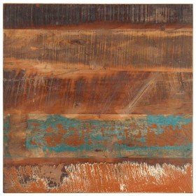 Tablero mesa cuadrada madera reciclada maciza 60x60 cm 25-27 mm Tablero mesa cuadrada madera reciclada maciza 60x60 cm 25-27 mm