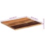 Tablero de mesa rectangular madera maciza 60x70 cm 25-27 mm