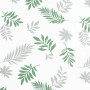 Cojines banco jardín 2 uds tela estampado de hojas 150x50x7 cm