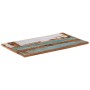 Tablero de mesa rectangular madera maciza 60x100 cm 25-27 mm