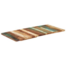 Tablero de mesa rectangular madera maciza 60x120 cm 25-27 mm