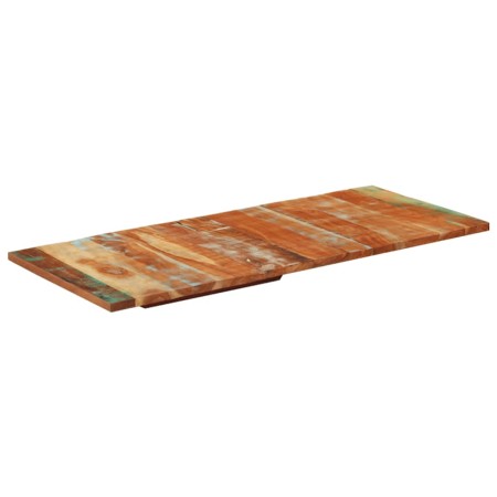 Tablero de mesa rectangular madera maciza 60x140 cm 25-27 mm