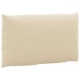 Cojines para palets 2 unidades tela Oxford beige