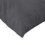 Cojines para palets 3 unidades tela Oxford gris antracita