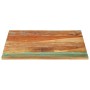 Tablero de mesa rectangular madera maciza 70x80 cm 25-27 mm