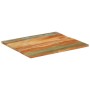 Tablero de mesa rectangular madera maciza 70x80 cm 25-27 mm