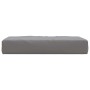 Cojín para sofá de palets tela Oxford gris 60x60x9,5 cm