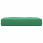 Cojín para sofá de palets tela Oxford verde 60x60x9,5 cm