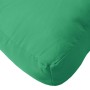 Cojín para sofá de palets tela Oxford verde 60x60x9,5 cm