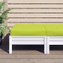 Cojín para sofá de palets tela Oxford verde brillante