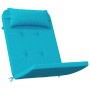Cojín de silla 2 pcs Tuquesa 58 x 77 x 4.5 cm Tela Oxford