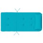 Cojín de silla 2 pcs Tuquesa 58 x 77 x 4.5 cm Tela Oxford