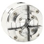 4-jaw wooden chuck with M33 connection, silver steel by vidaXL, Clamps and screws - Ref: Foro24-147831, Price: 130,41 €, Disc...