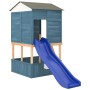 Blue polypropylene children's slide 175x38x23 cm by vidaXL, Swings and play structures - Ref: Foro24-92308, Price: 122,42 €, ...