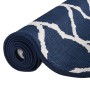 Wende-Außenteppich in Marineblau und Weiß, 80 x 150 cm von vidaXL, Outdoor-Protektoren - Ref: Foro24-364782, Preis: 29,52 €, ...