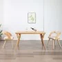 Esszimmerstühle, 2 Stück, gebogenes Holz und cremefarbenes Kunstleder von vidaXL, Essstühle - Ref: Foro24-283104, Preis: 332,...