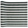 Red de privacidad HDPE verde y blanco 1,8x10 m 195 g/m²