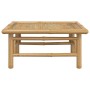 Mesa de jardín bambú 65x55x30 cm