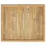 Mesa de jardín bambú 65x55x30 cm