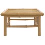 Mesa de jardín bambú 65x55x30 cm