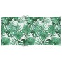 4pcs Low Back Chair Cushions Leaf Print Fabric by vidaXL, Cushions for chairs and sofas - Ref: Foro24-361311, Price: 64,78 €,...