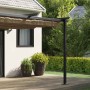 Gazebo Montado en la Pared Taupé Acero