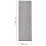 Alfombra de exterior de tejido plano marrón y azul 80x250 cm de vidaXL, Alfombras - Ref: Foro24-340814, Precio: 35,22 €, Desc...