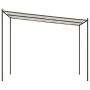 Cenador acero y tela blanco 3x3m 180 g/m²