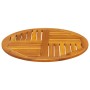 Tablero de mesa redondo madera maciza de acacia Ø70x2 cm