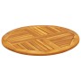 Tablero de mesa redondo madera maciza de acacia Ø80x2,2 cm