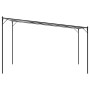 Cenador de acero y tela blanco 4x4 180 g/m²