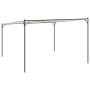 Cenador de acero y tela blanco 4x4 180 g/m²