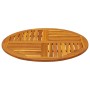 Tablero de mesa redondo madera maciza de acacia Ø90x2,2 cm