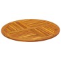 Tablero de mesa redondo madera maciza de acacia Ø90x2,2 cm