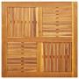 Tablero de mesa cuadrado madera maciza de acacia 90x90x2,2 cm en Tableros para mesas | Comprar online en Foro24