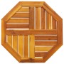 Tablero de mesa octogonal madera maciza de acacia 50x50x2 cm en Tableros para mesas | Comprar online en Foro24