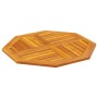Tablero de mesa octogonal madera maciza de acacia 70x70x2 cm