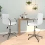 Drehbare Esszimmerstühle, 2 Einheiten, weißes Kunstleder von vidaXL, Essstühle - Ref: Foro24-334759, Preis: 151,55 €, Rabatt: %