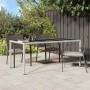 Mesa de comedor de jardín Blanco 190 x 90 x 75 cm Poliratán