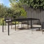 Mesa de comedor de jardín Marrón 250 x 100 x 75 cm Poliratán
