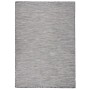 Alfombra de exterior de tejido plano marrón y azul 160x230 cm de vidaXL, Alfombras - Ref: Foro24-340818, Precio: 59,53 €