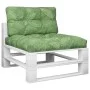 Cushions for pallets 2 units leaf print fabric by vidaXL, Cushions for chairs and sofas - Ref: Foro24-360730, Price: 51,50 €,...